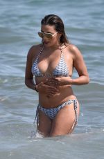 EVA LONGORIA in Bikini at a Beach in Marbella 07/18/2017