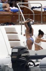 EVA LONGORIA in Bikini at a Yacht in Mallorca 07/23/2017