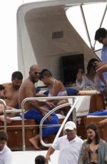 EVA LONGORIA in Bikini at a Yacht in Mallorca 07/23/2017