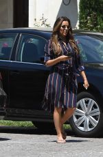 EVA LONGORIA Leaves a Friends House in Los Angeles 07/04/2017