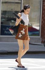 FAMKE JANSSEN Out in New York 07/20/2017