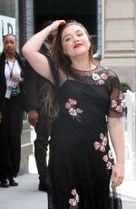 FLORENCE PUGH Arrives at AOL Build Series in New York 07/12/2017