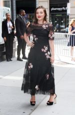 FLORENCE PUGH Arrives at AOL Build Series in New York 07/12/2017