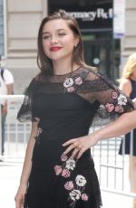 FLORENCE PUGH Arrives at AOL Build Series in New York 07/12/2017