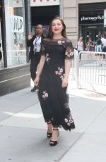 FLORENCE PUGH Arrives at AOL Build Series in New York 07/12/2017