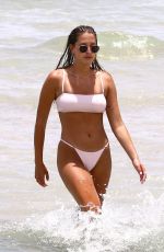 FRANCESCA AIELLO in Bikini at a Beach in Miami 07/20/2017