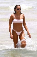 FRANCESCA AIELLO in Bikini at a Beach in Miami 07/20/2017