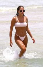 FRANCESCA AIELLO in Bikini at a Beach in Miami 07/20/2017