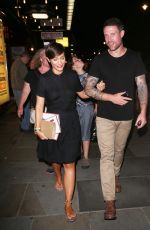 FRANKIE and Wayne BRIDGE Night Out in London 07/19/2017