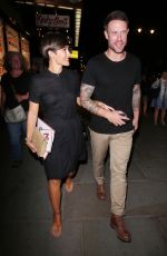 FRANKIE and Wayne BRIDGE Night Out in London 07/19/2017