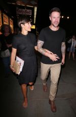 FRANKIE and Wayne BRIDGE Night Out in London 07/19/2017