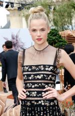 GABRIELLA WILDE at Christian Dior Show at Haute Couture Fashion Week in Paris 07/03/2017