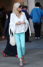 GABY ROSLIN Leaves BBC Studios in London 07/02/2017