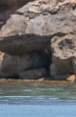 GARBINE MUGURUZA in Bikini at a Boat in Ibiza 06/08/2017
