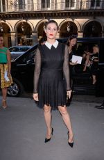 GEMMA ARTERTON Arrives at Christian Dior Exhibition Party in Paris 07/03/2017