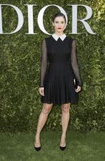 GEMMA ARTERTON at Christian Dior Couturier du Reve Exhibition Launch in Paris 07/03/2017