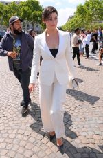 GEMMA ARTERTON at Christian Dior Fashion Show in Paris 07/03/2017