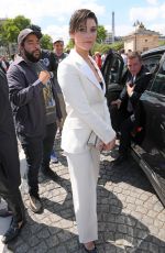 GEMMA ARTERTON at Christian Dior Fashion Show in Paris 07/03/2017