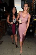 GEMMA ATKINSON Night Out in Manchester 07/08/2017
