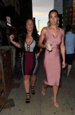 GEMMA ATKINSON Night Out in Manchester 07/08/2017