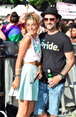 GEMMA OATEN at Pride Parade in London 07/08/2017