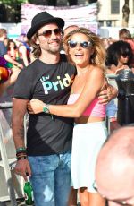 GEMMA OATEN at Pride Parade in London 07/08/2017