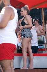 GEORGIA KOUSOULOU in Bikini Top on Holiday in Cancun 07/03/2017