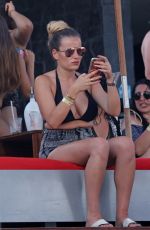 GEORGIA KOUSOULOU in Bikini Top on Holiday in Cancun 07/03/2017