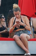 GEORGIA KOUSOULOU in Bikini Top on Holiday in Cancun 07/03/2017