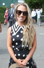 GEORGIE THOMPSON at Wimbledon Championships in London 07/10/2017