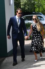 GEORGIE THOMPSON at Wimbledon Championships in London 07/10/2017