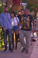 GEORGINA RODRIGUEZ and Cristiano Ronaldo Night Out in Ibiza 07/09/2017