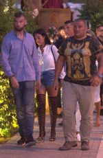 GEORGINA RODRIGUEZ and Cristiano Ronaldo Night Out in Ibiza 07/09/2017