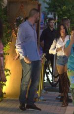 GEORGINA RODRIGUEZ and Cristiano Ronaldo Night Out in Ibiza 07/09/2017