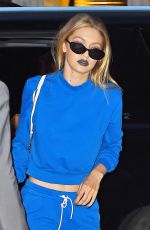 GIGI HADID Arrives at Her Home in New York 07/19/2017