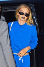 GIGI HADID Arrives at Her Home in New York 07/19/2017