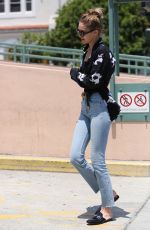 GIGI HADID at a Nail Salon in Beverly Hills 07/12/2017