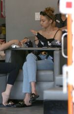 GIGI HADID at a Nail Salon in Beverly Hills 07/12/2017