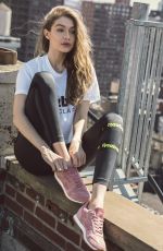 GIGI HADID for Reebok, July 2017