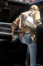 GIGI HADID Leaves Her Apartment in New York 07/18/2017