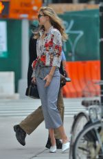 GIGI HADID Leaves Her Apartment in New York 07/29/2017