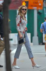 GIGI HADID Leaves Her Apartment in New York 07/29/2017