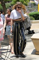 GIGI HADID Out and About in Beverly Hills 07/10/2017