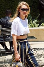 GIGI HADID Out and About in Beverly Hills 07/10/2017