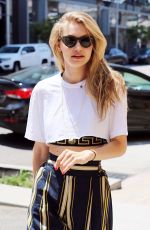 GIGI HADID Out and About in Beverly Hills 07/10/2017