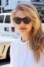 GIGI HADID Out and About in Beverly Hills 07/10/2017