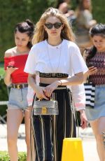 GIGI HADID Out and About in Beverly Hills 07/10/2017