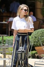 GIGI HADID Out and About in Beverly Hills 07/10/2017