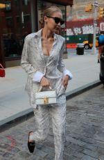 GIGI HADID Out and About in New York 07/17/2017