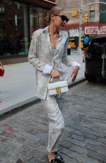 GIGI HADID Out and About in New York 07/17/2017
